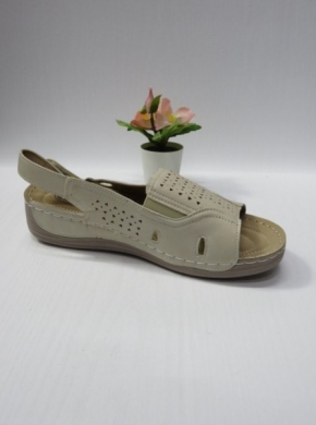 Sandały damskie na koturnie (39-43) DJ31-5 BEIGE