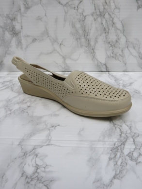 Sandały damskie na koturnie (36-41) J33-2 BEIGE