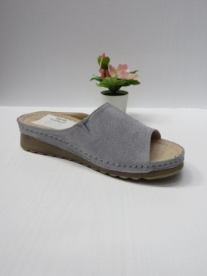 Klapki damskie na koturnie (36-41) 7AA232 GREY