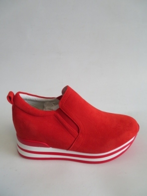 Buty sportowe damskie na koturnie (36-41) HQ-986 RED