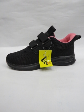 Buty sportowe dziewczęce (32-37) A153 BLACK/PINK