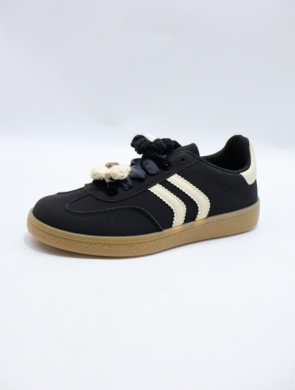 Buty sportowe damskie na płaskim (36-41) C3912 BLACK