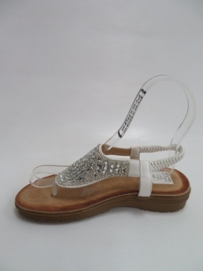 Sandały damskie na płaskim (36-41) R307 WHITE