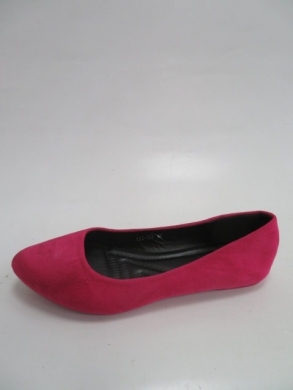 Baleriny Damskie na płaskim (36-41) LE-197 FUCHSIA