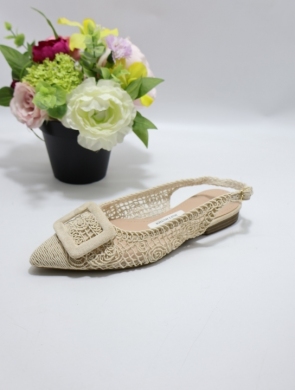 Sandały damskie na płaskim (36-41) MO-21 BEIGE