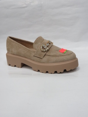 Mokasyny damskie na płaskim (36-41) DW020 KHAKI