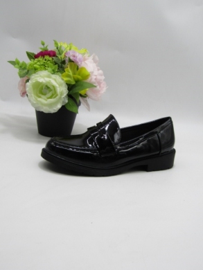 Mokasyny damskie na płaskim (36-41) 888-618 BLACK