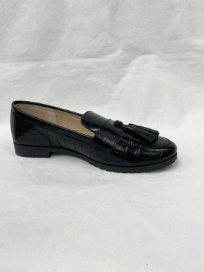 Mokasyny damskie na płaskim (36-41) 2007 BLACK