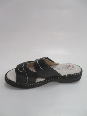 Klapki damskie na płaskim (36-41) 007 BLACK