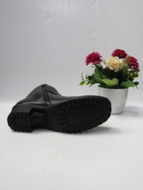 Botki damskie ocieplane na obcasie (37-42) AT3009 BLACK