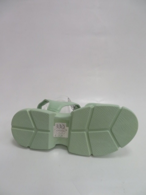Sandały damskie na koturnie (36-41) AFF-013 GREEN
