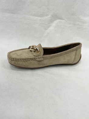 Mokasyny damskie na płaskim (36-41) XA011 KHAKI