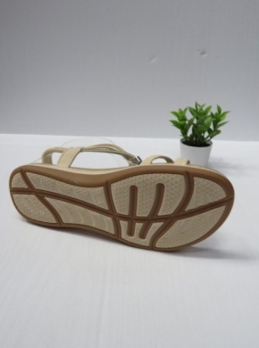 Sandały damskie na płaskim (36-41) Z-3 BEIGE