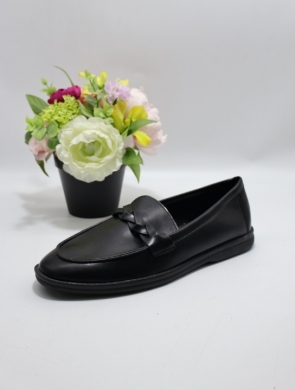 Mokasyny damskie na płaskim (36-41) 3241 BLACK