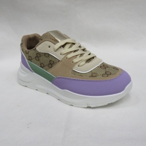Buty sportowe damskie na płaskim (36-41) S-38 GREEN
