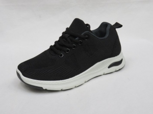 Buty sportowe damskie na płaskim (36-41) 28200 BLACK
