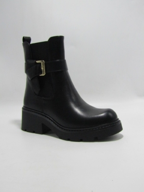 Botki damskie ocieplane na obcasie (36-41) AM7525 BLACK