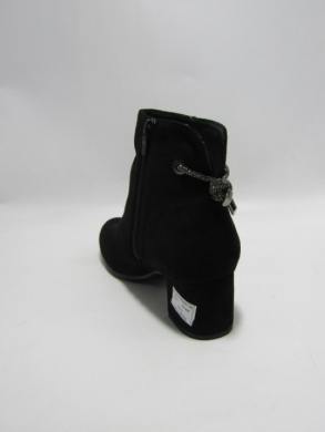 Botki damskie ocieplane na obcasie (36-41) SA3027-11 KHAKI