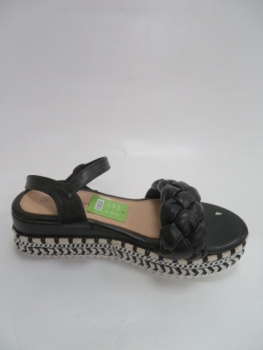 Sandały damskie na płaskim (36-41) H36 BLACK