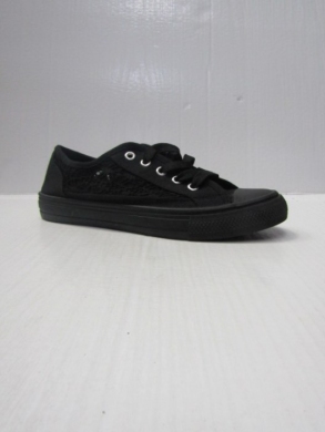 Trampki damskie na płaskim (36-41) 11094-21 ALLBLACK