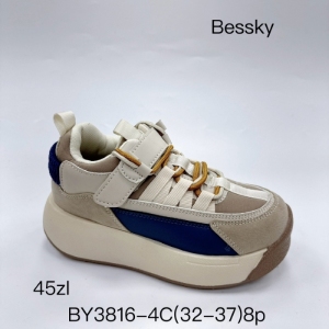 Buty sportowe dziewczęce (32-37) BY3816-4C