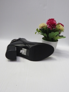 Botki damskie ocieplane na obcasie (36-41) XPL-2319 BLACK