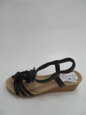 Sandały Damskie na koturnie (36-41) DF-27 BLACK