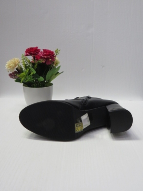 Botki damskie ocieplane na obcasie (36-41) XPL-2316 BLACK