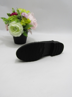 Mokasyny damskie na płaskim (36-41) 888-618 BLACK