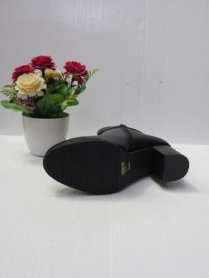 Botki damskie ocieplane na obcasie (36-41) X3708 BLACK