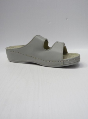 Klapki damskie na koturnie (36-42) Y508-8 L.GREY
