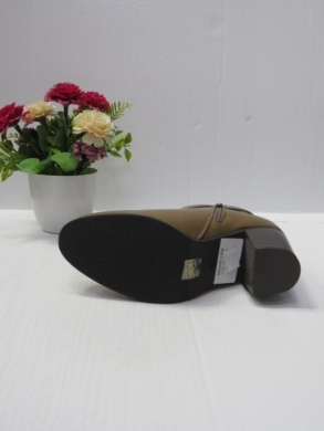 Botki damskie ocieplane na obcasie (36-41) CHC270 KHAKI