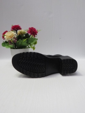Botki damskie ocieplane na obcasie (36-41) JF-55 BLACK