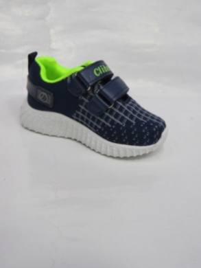 Buty sportowe chłopięce (21-26) L-153 BLUE/GREEN