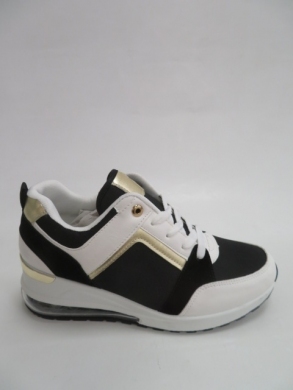 Sportowe Damskie na koturnie (36-41) 8036 BLACK