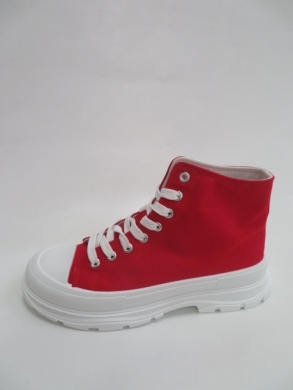 Trampki damskie na koturnie (36-41) HB-60 RED