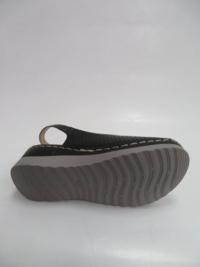 Sandały damskie na koturnie (36-42) W516-1 BLACK