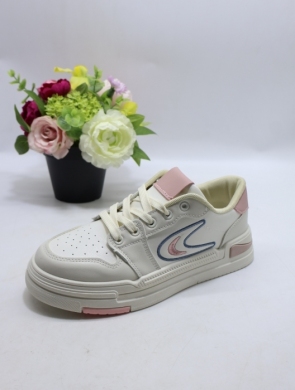 Buty sportowe damskie na płaskim (36-41) XBC-103 BEIGE