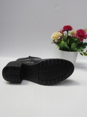 Botki damskie ocieplane na obcasie (36-43) 7608-1
