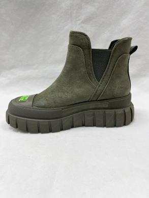 Botki damskie na płaskim (36-41) F1015 ARMY