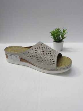 Klapki damskie na koturnie (36-41) N22-885 GREY