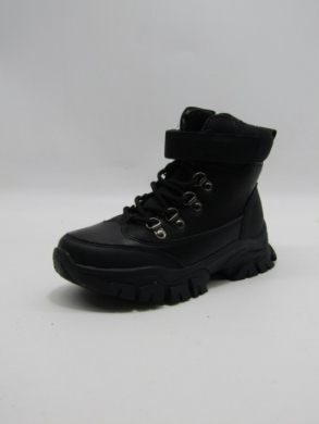 Botki chłopięce ocieplane (32-37) HC366 BLACK