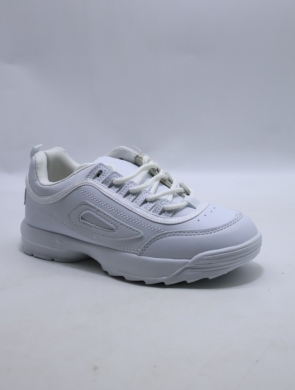 Buty sportowe damskie na płaskim (36-41) DS2-3 WHITE