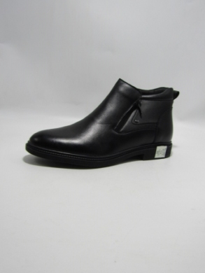 Botki męskie ocieplane (40-45) 63510-1 BLK
