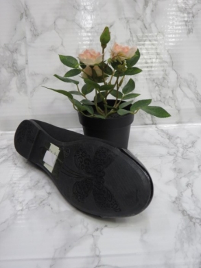 Baleriny damskie (36-41) HMS-55-1 BLACK