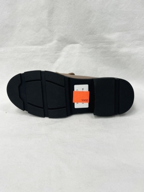 Mokasyny damskie na płaskim (36-41) W-205 KHAKI