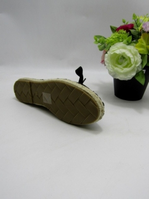 Sandały damskie na płaskim (36-41) 1768 BLACK