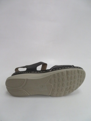Sandały damskie na płaskim (36-41) B0235 BLACK