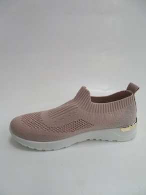 Buty sportowe damskie na płaskim (36-41) 9016-SP PINK