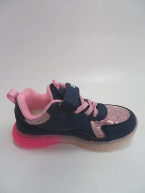 Buty sportowe dziewczęce (26-31) E83 DBLUE/PINK
